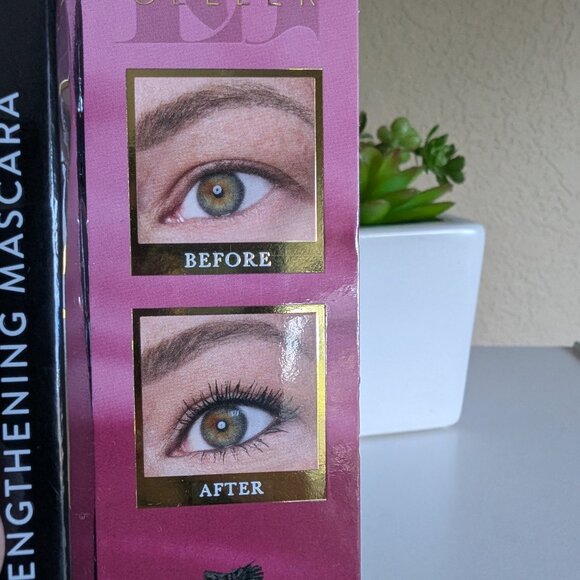 NEW Laura Geller ALWAYS THERE Lengthening Mascara – Black (Full Size) - Picture 3 of 4